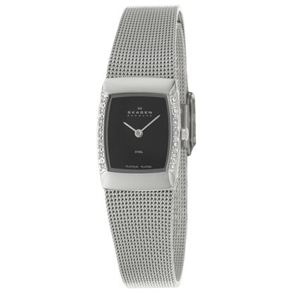 Front view of Skagen Mesh Women's Quartz Watch 684XSSBPL
