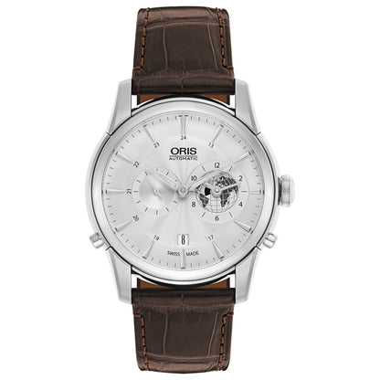 Front view of Oris Artelier Men's Automatic Watch 69076904081SETLSKROK