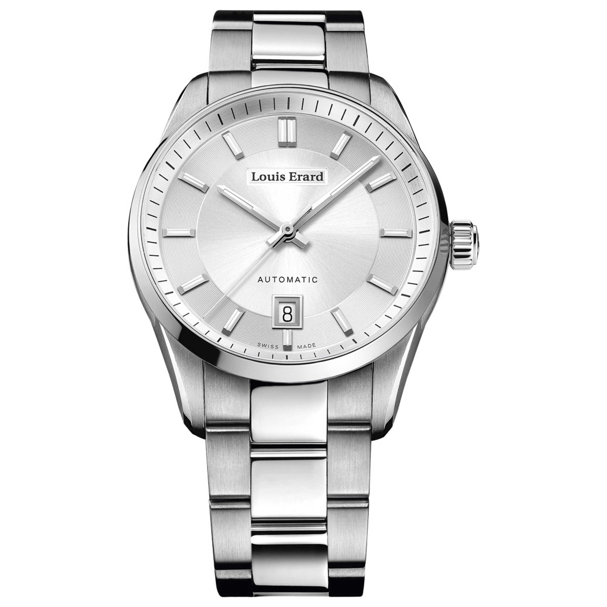 Front view of Louis Erard Heritage Men's Automatic Watch 69101AA31BMA19