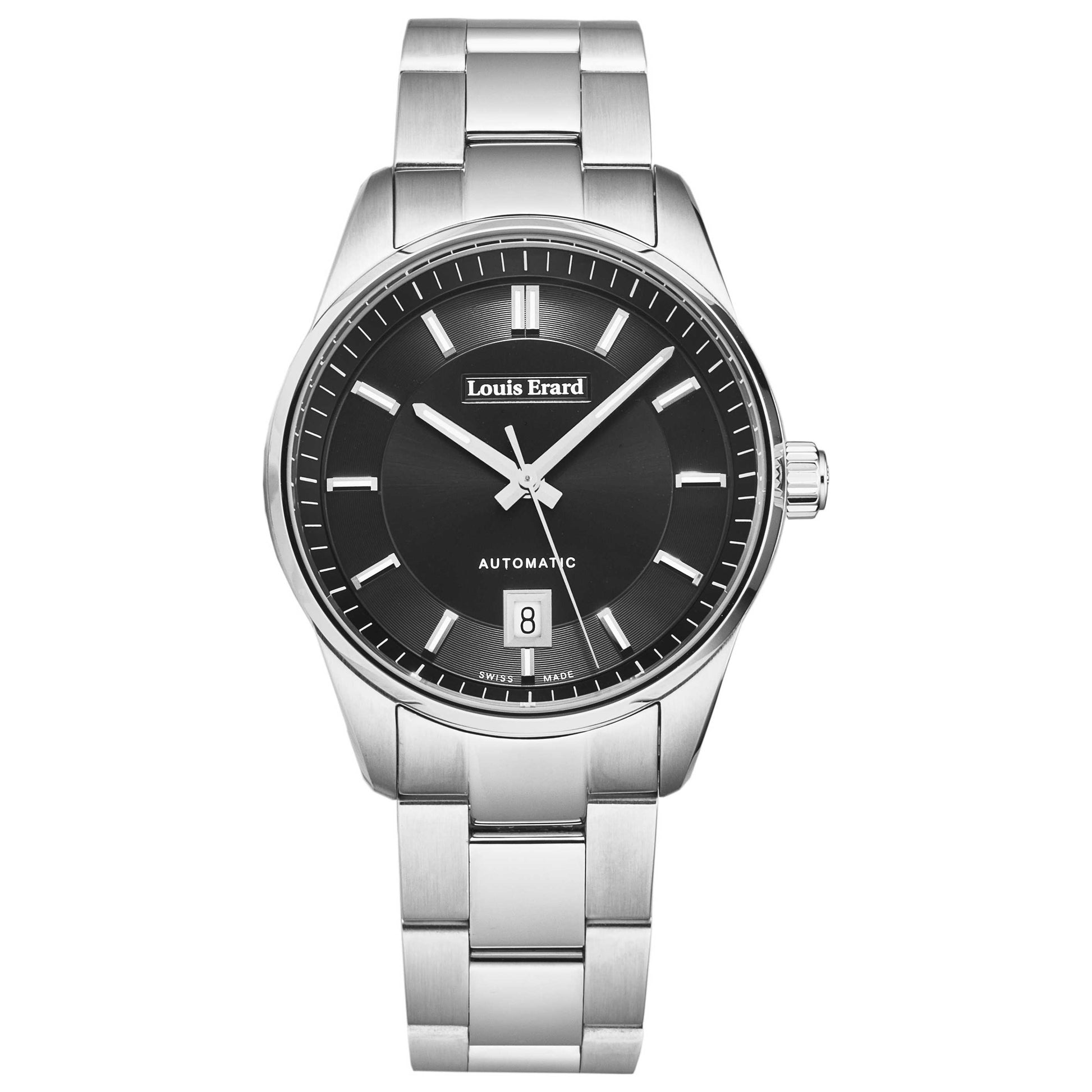 Front view of Louis Erard Heritage Men's Automatic Watch 69101AA32BMA19