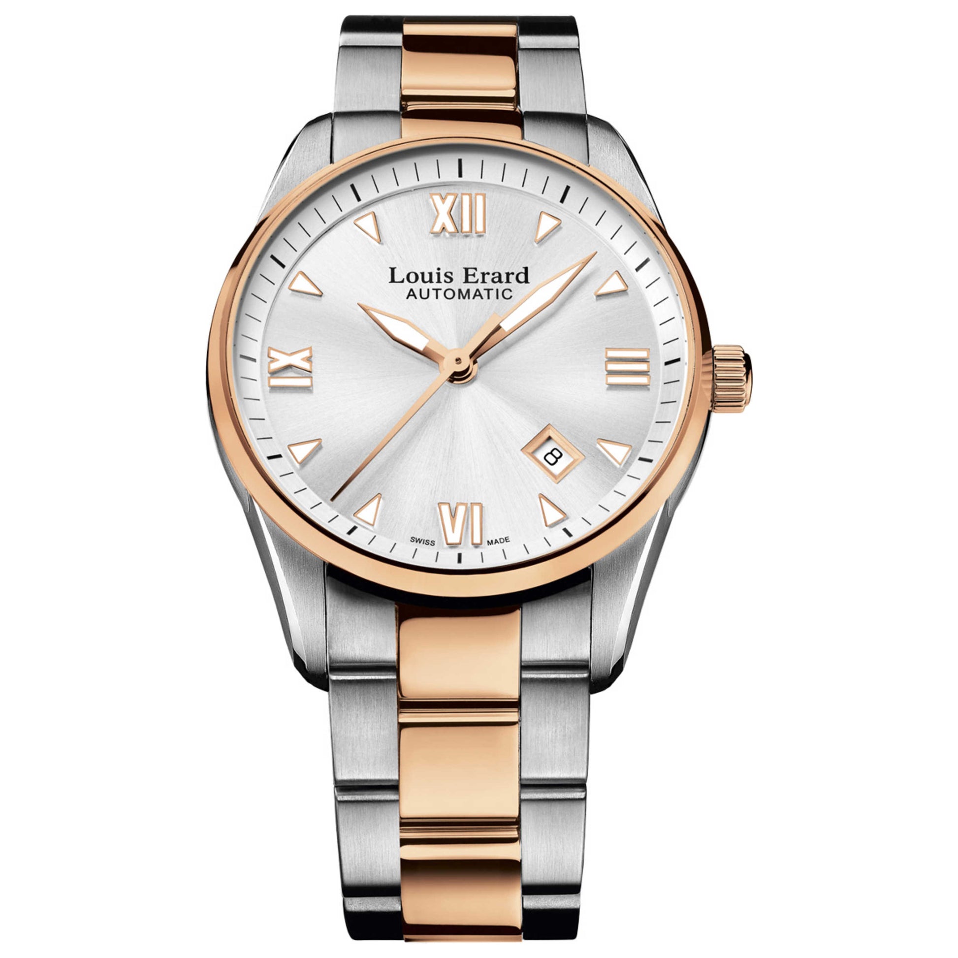 Front view of Louis Erard Heritage Men's Automatic Watch 69101AB21BMA21