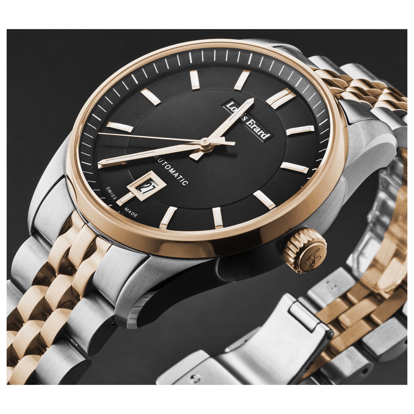 Louis Erard Heritage Men's Automatic Watch 69101AB72BMA58 - Image #2
