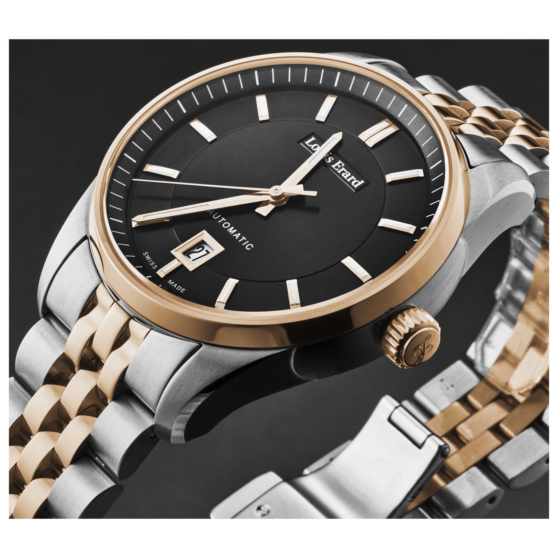 Louis Erard Heritage Men's Automatic Watch 69101AB72BMA58 - Image #2