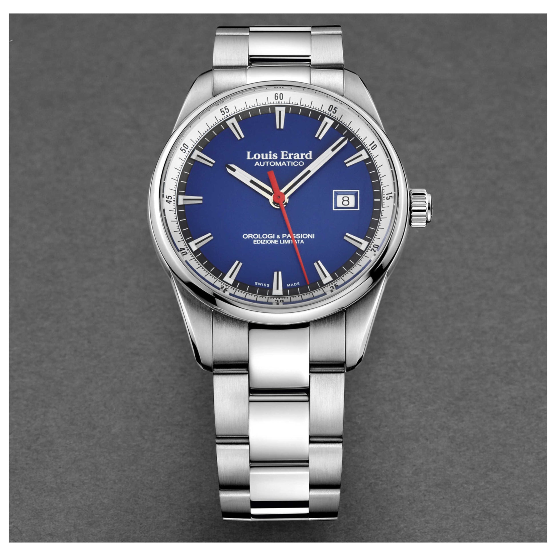 Louis Erard Heritage Men's Automatic Watch 69105AA55BMA19 - Image #3
