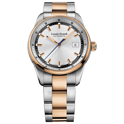 Front view of Louis Erard Heritage Men's Automatic Watch 69105AB21BMA21