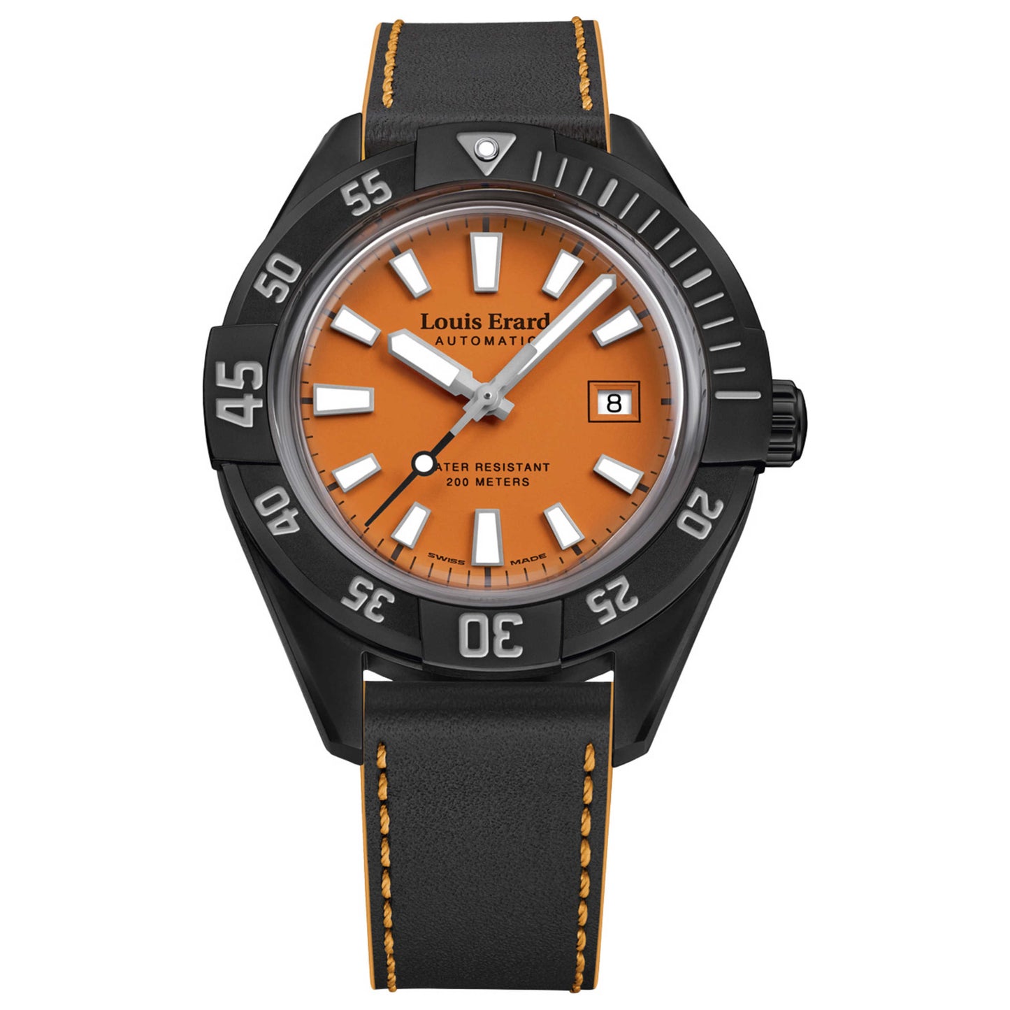 Front view of Louis Erard Sportive Men's Automatic Watch 69107NN17BVDN57