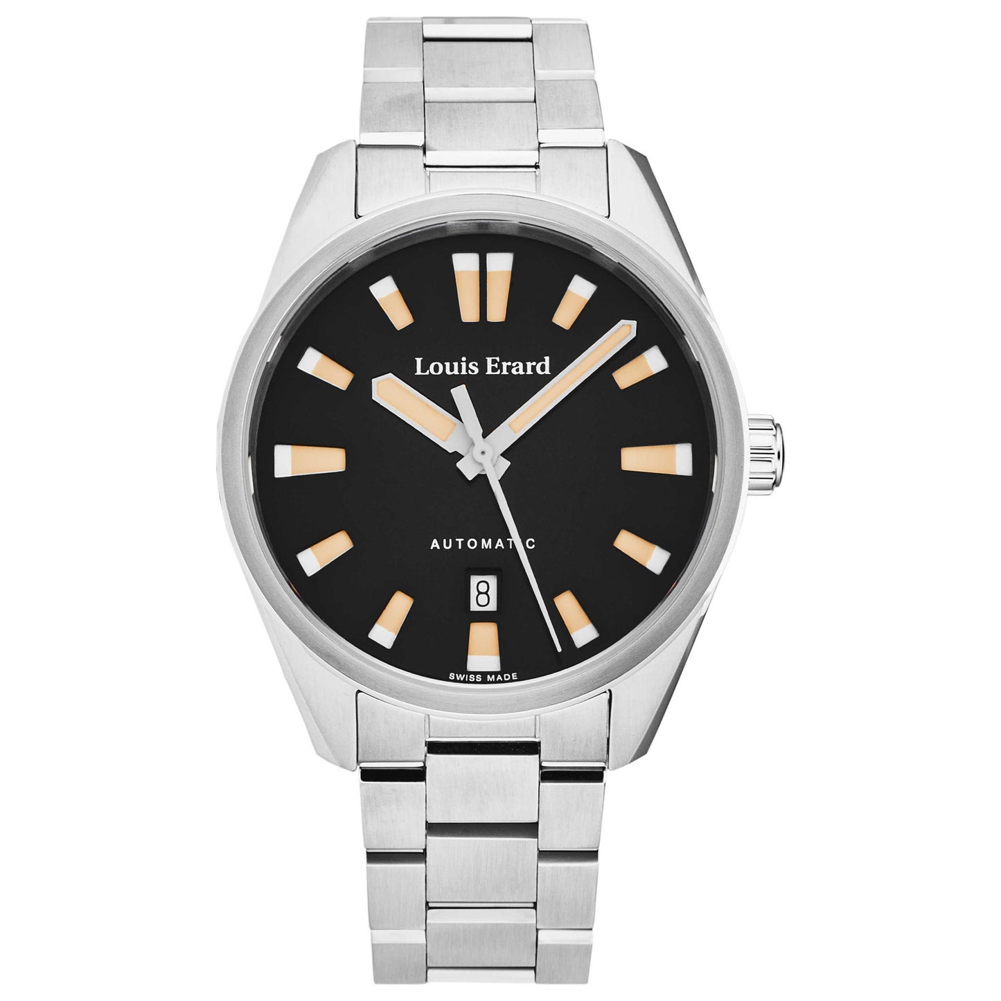 Front view of Louis Erard Sportive Men's Automatic Watch 69108AA02BMA48