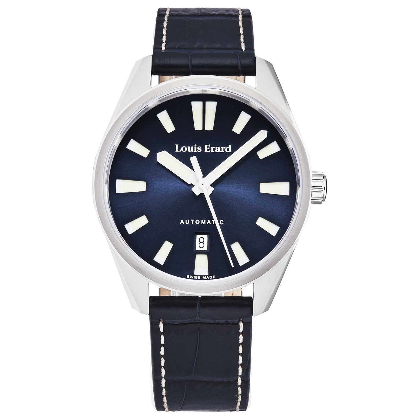 Front view of Louis Erard Sportive Men's Automatic Watch 69108AA05BDC155