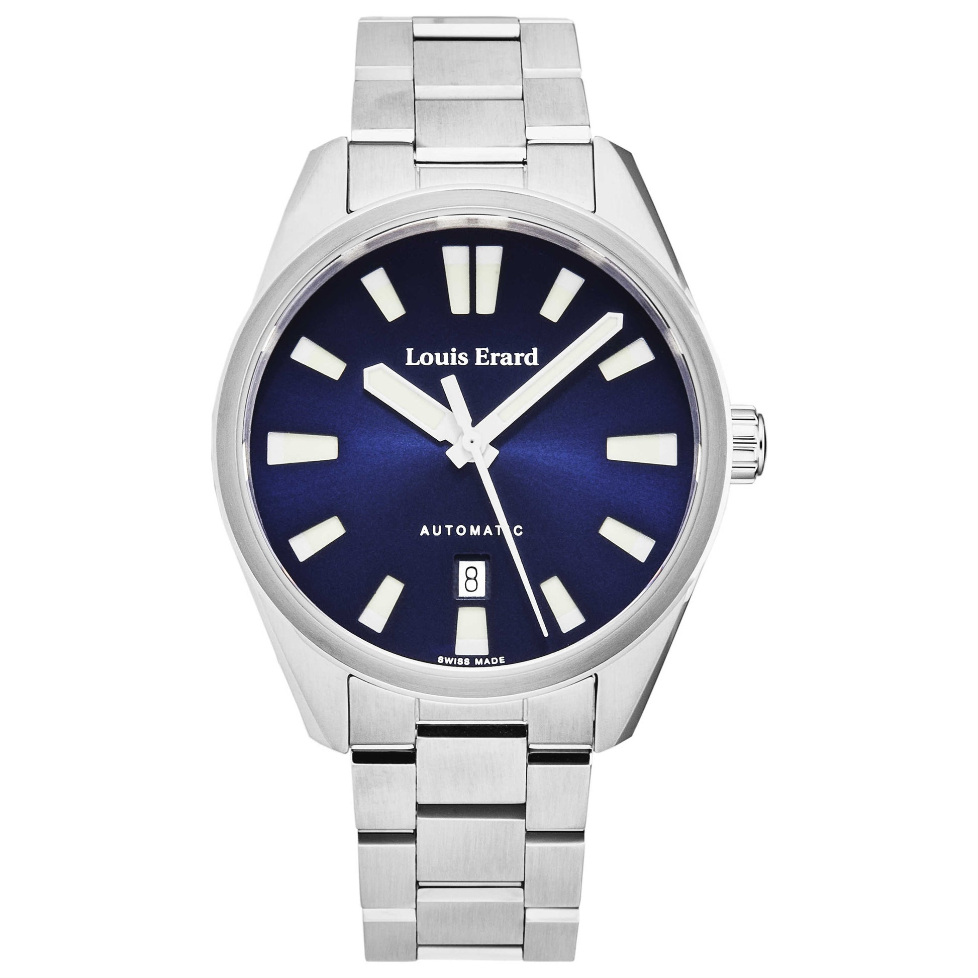 Front view of Louis Erard Sportive Men's Automatic Watch 69108AA05BMA48