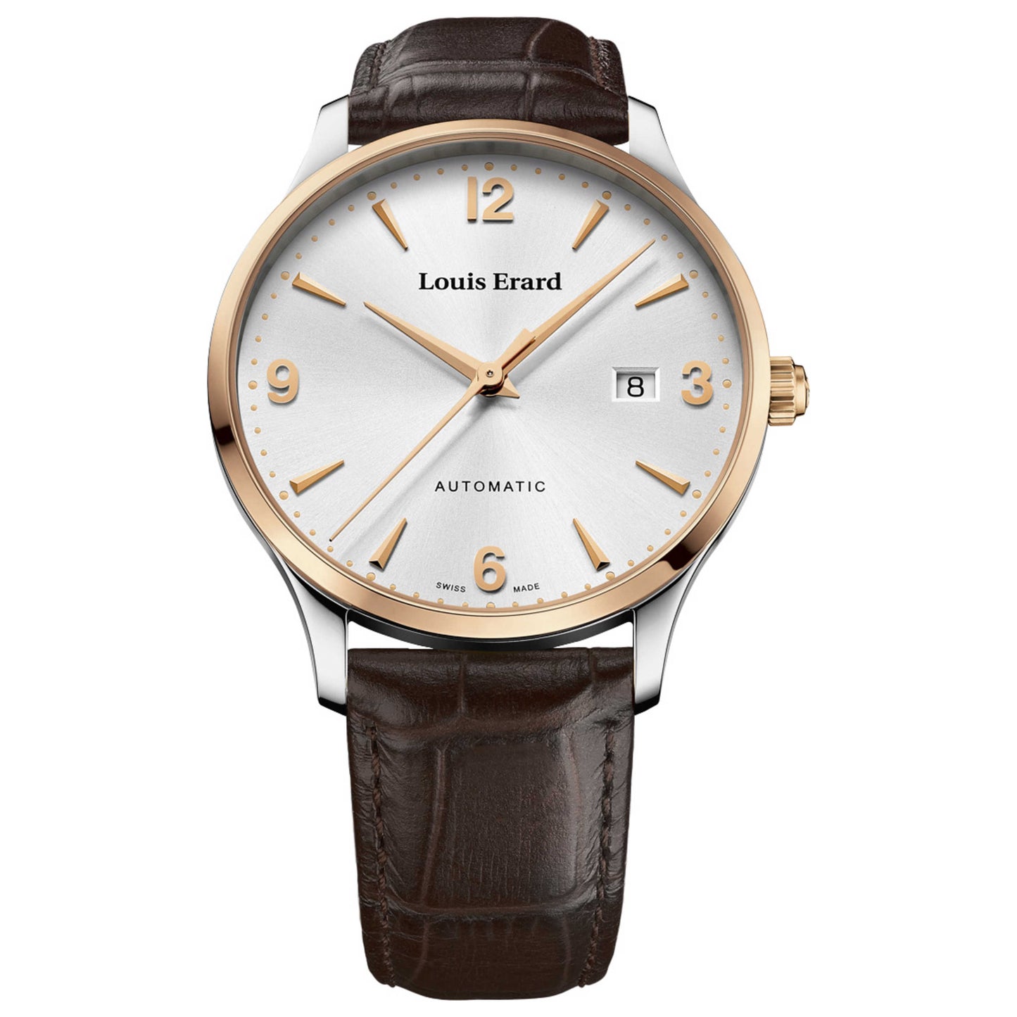 Front view of Louis Erard 1931 Men's Automatic Watch 69219PR11BRC80
