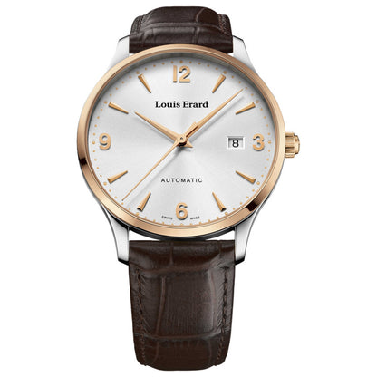 Front view of Louis Erard 1931 Men's Automatic Watch 69219PR11BRC80
