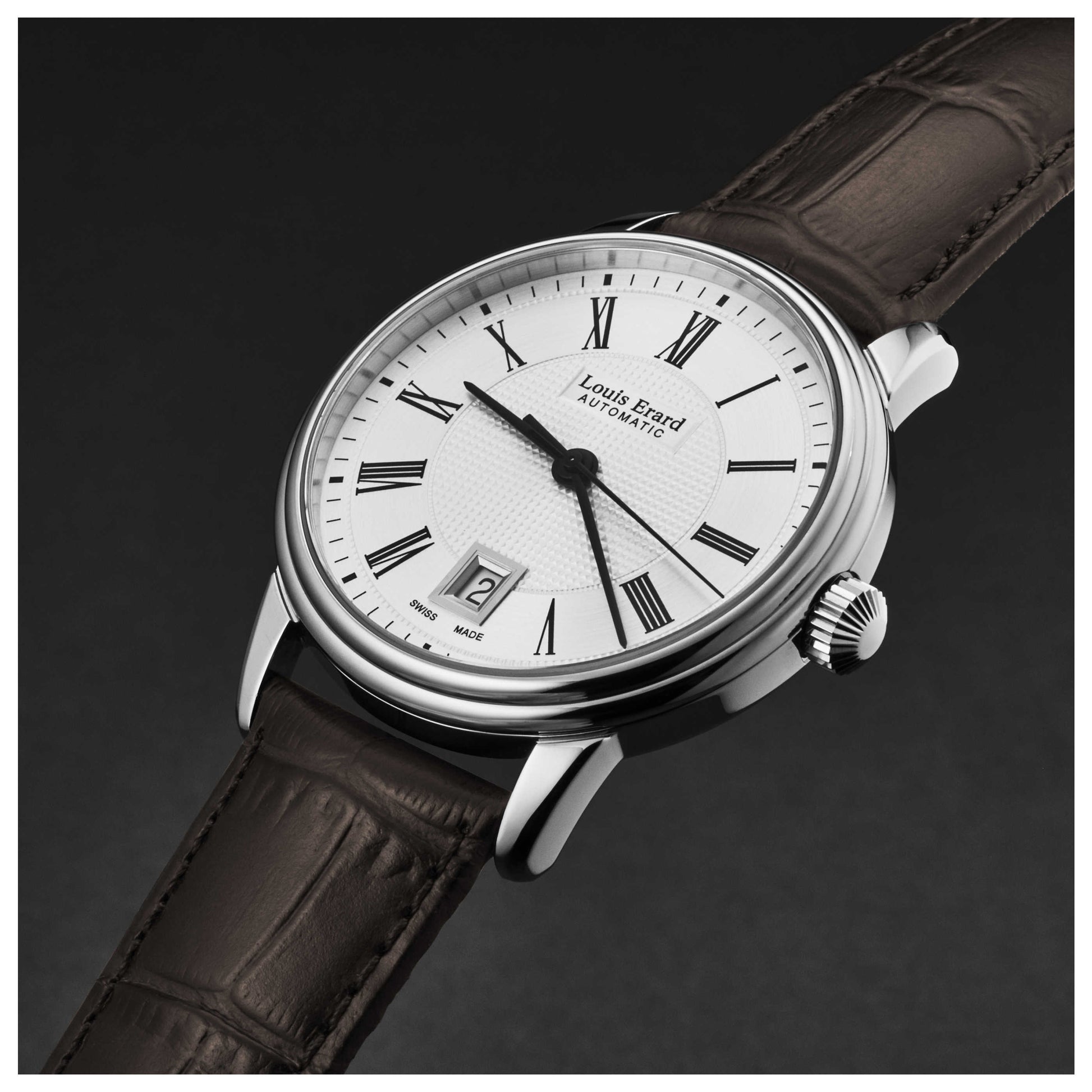 Louis Erard Heritage Men's Automatic Watch 69266AA21BDC80 - Image #2