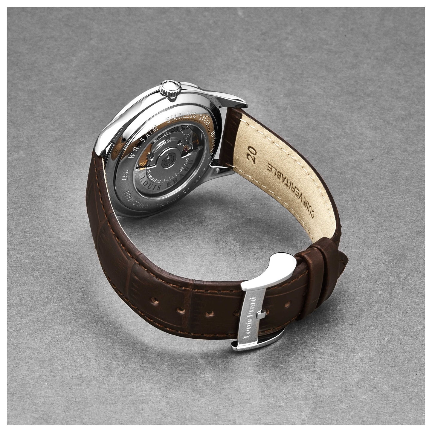 Louis Erard Heritage Men's Automatic Watch 69287AA01BAAC80 - Image #4