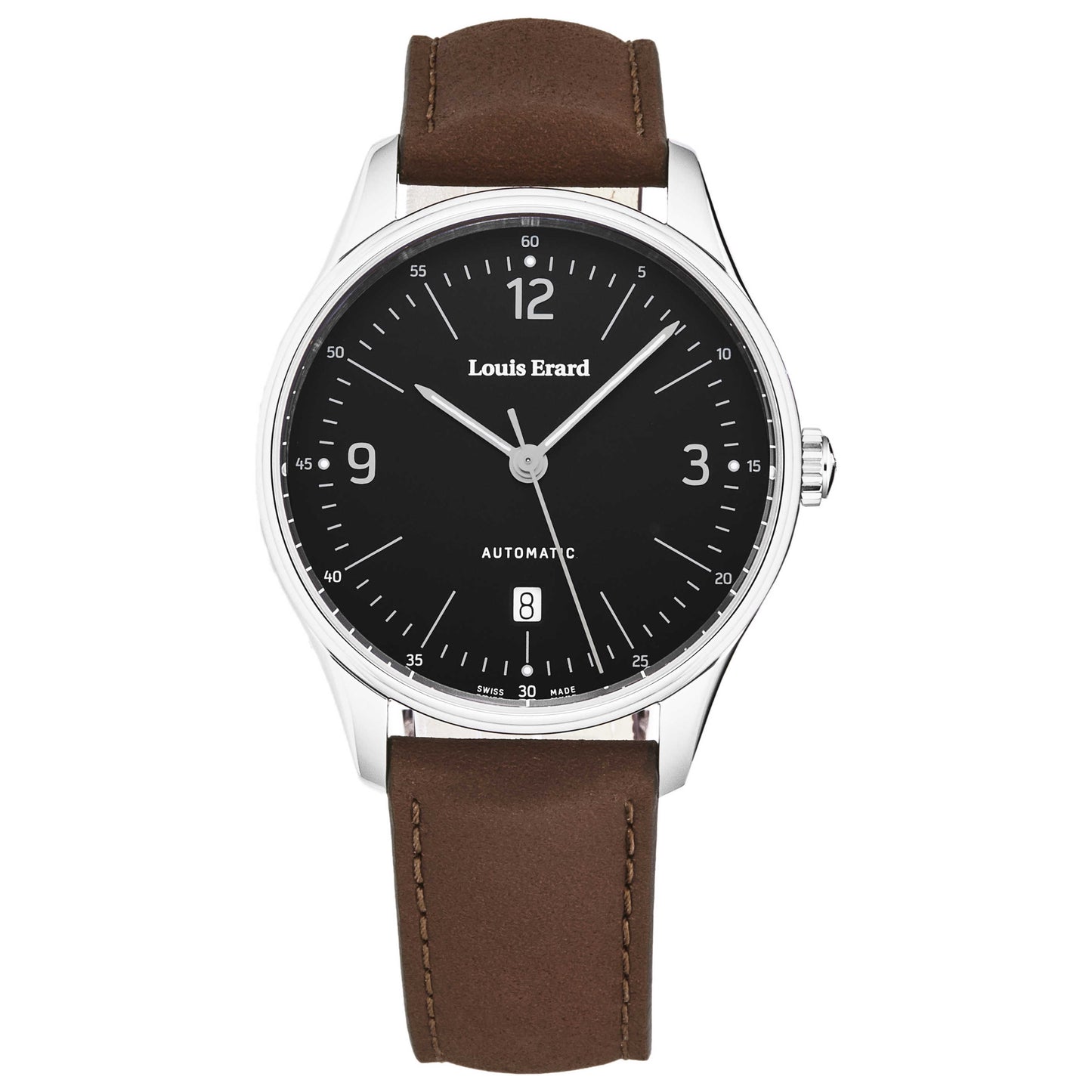 Front view of Louis Erard Heritage Men's Automatic Watch 69287AA02BVA01