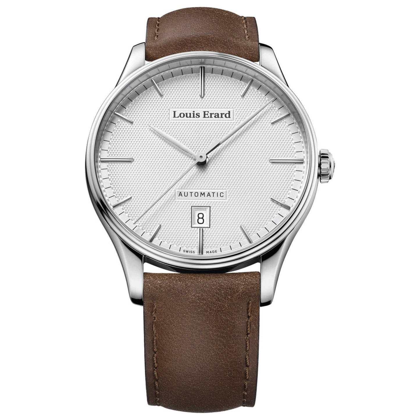 Front view of Louis Erard Heritage Men's Automatic Watch 69287AA21BVA01