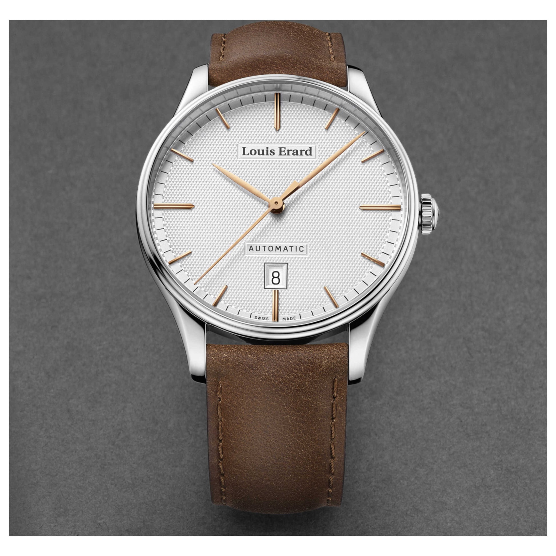 Louis Erard Heritage Men's Automatic Watch 69287AA31BVA01 - Image #3