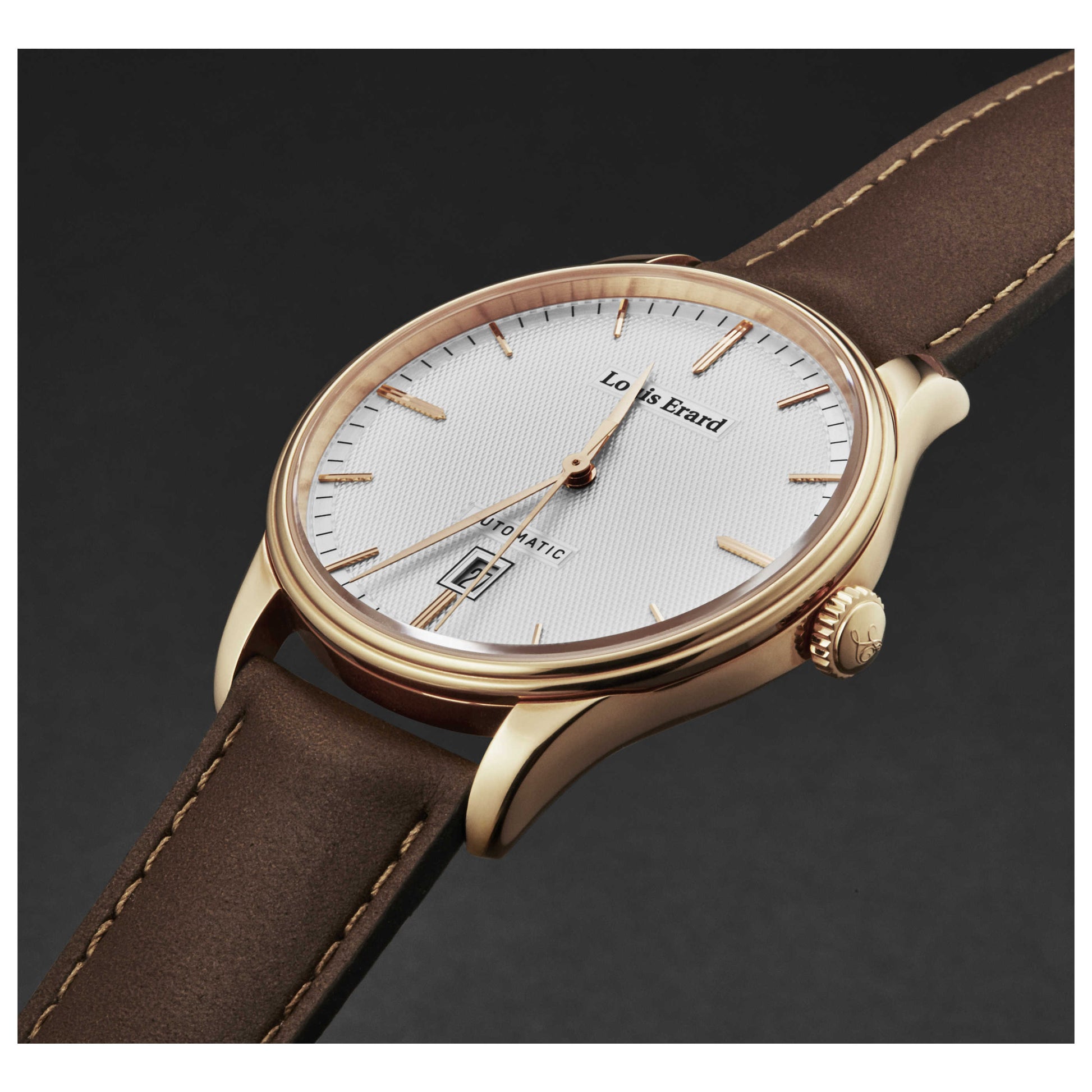 Louis Erard Heritage Men's Automatic Watch 69287PR31BVR01 - Image #2