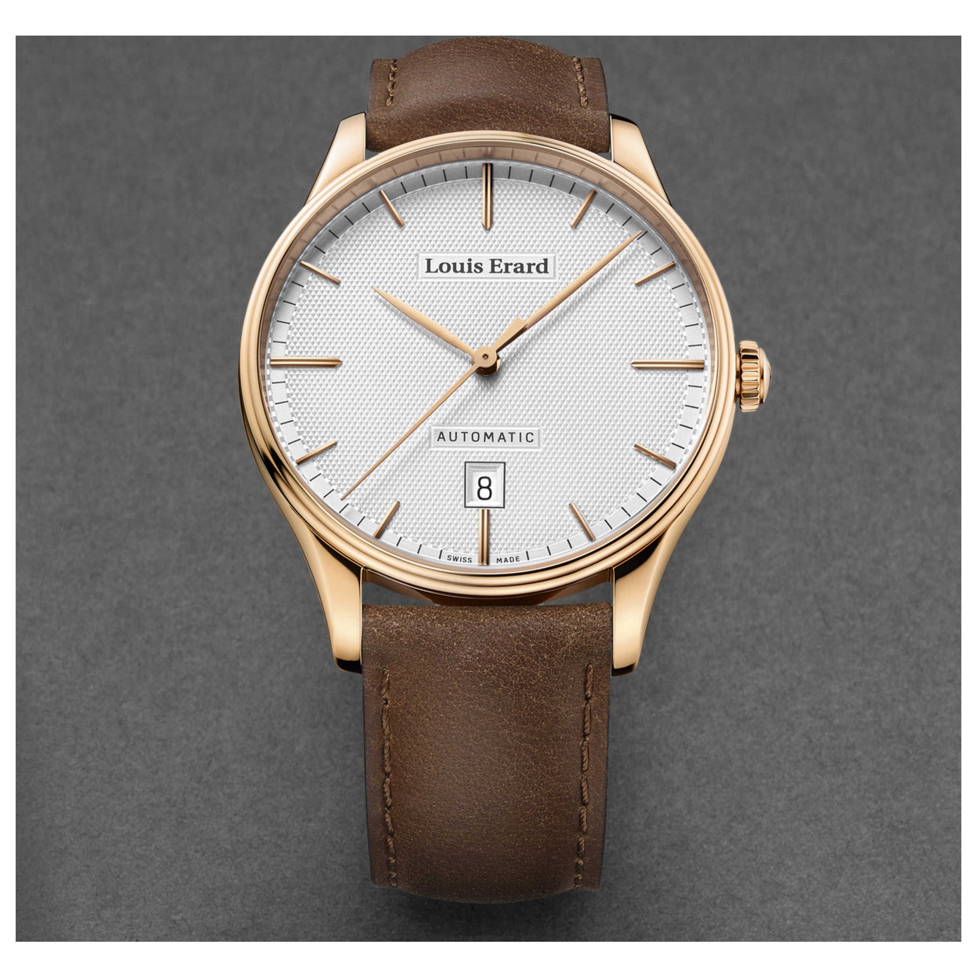 Louis Erard Heritage Men's Automatic Watch 69287PR31BVR01 - Image #3