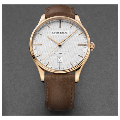 Louis Erard Heritage Men's Automatic Watch 69287PR31BVR01 - Image #3