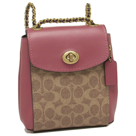 Front view of Coach Parker Convertible Women's Handbags 69650 B4PG4