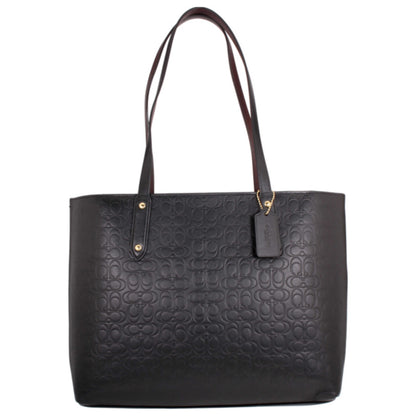Front view of Coach Central Women's Handbags 69652IGDBLK