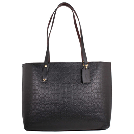 Front view of Coach Central Women's Handbags 69652IGDBLK