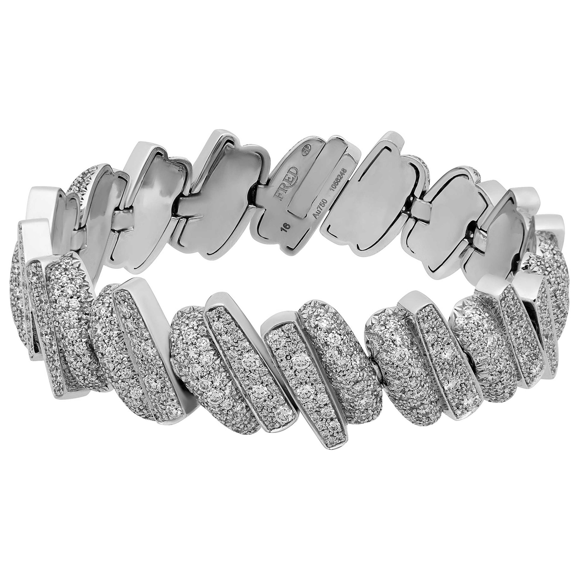 Front view of Fred of Paris Success Women's Bracelet 6J0167-016