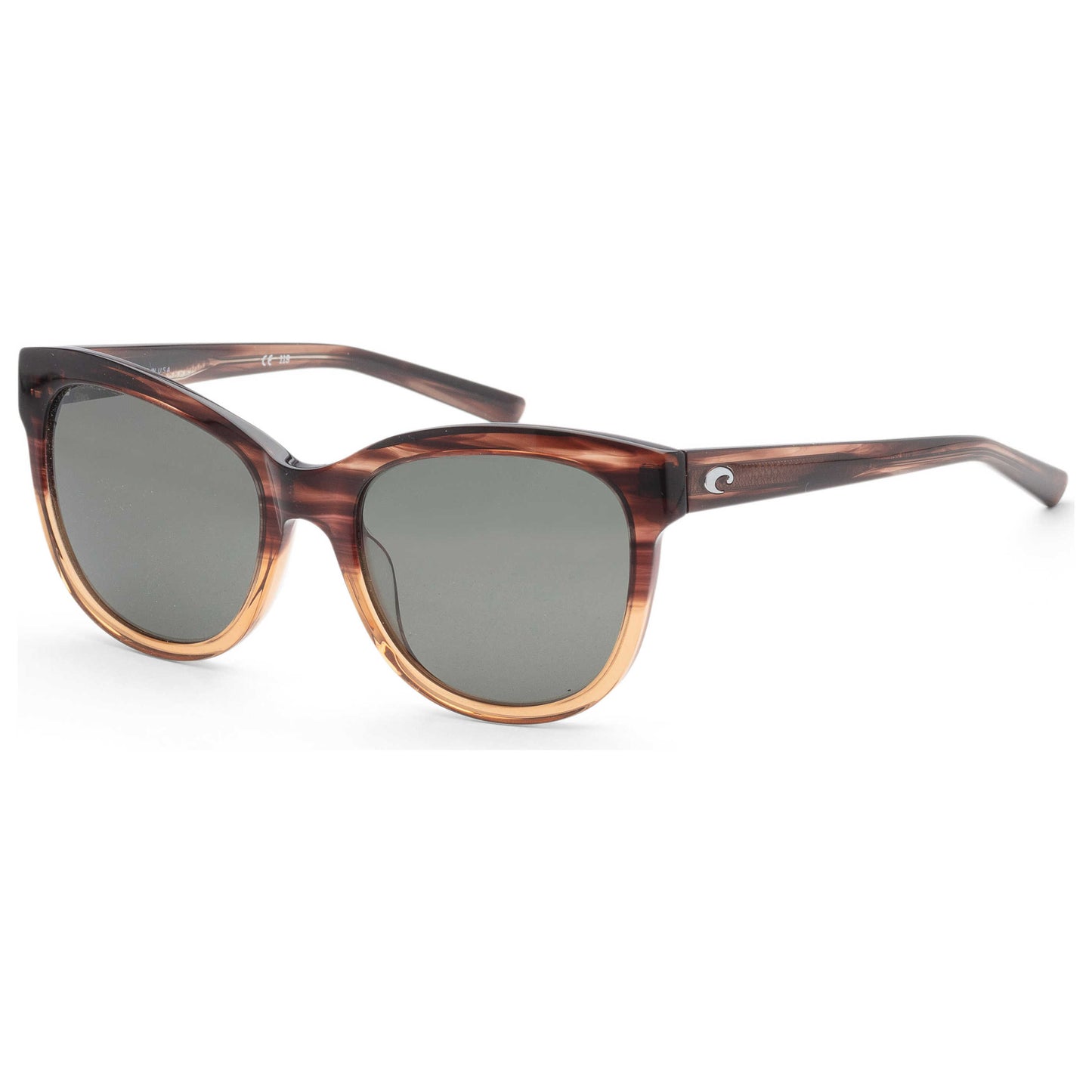 Front view of Costa del Mar Bimini Women's Sunglasses 6S2004-200412-54