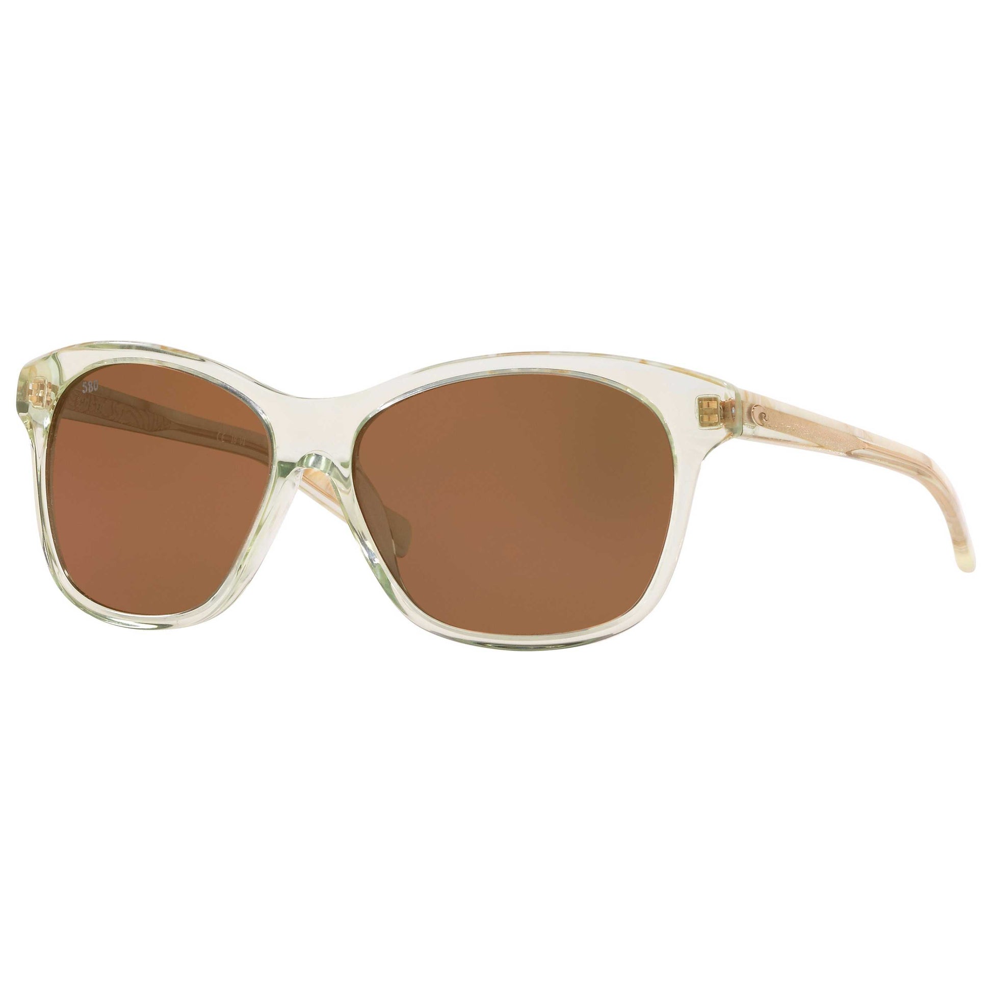Front view of Costa del Mar Sarasota Men's Sunglasses 6S2010-201008-57