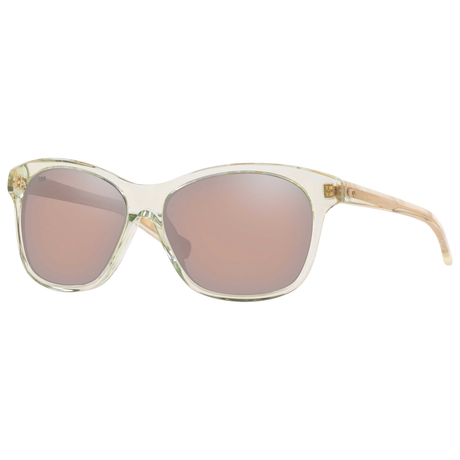 Front view of Costa del Mar Sarasota Men's Sunglasses 6S2010-201010-57