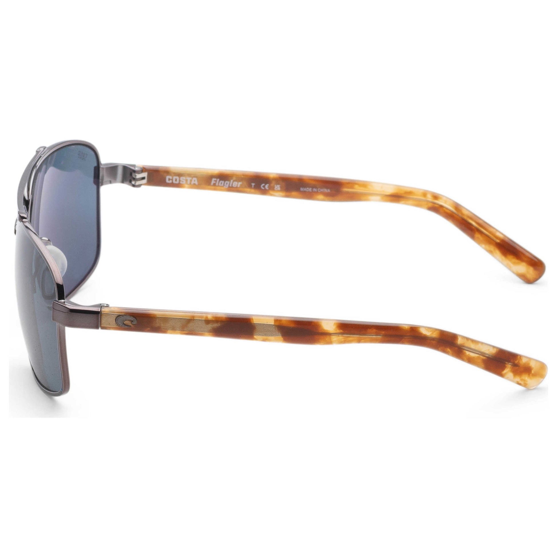 Left view of Costa del Mar Flagler Men's Sunglasses 6S4009-400903-62