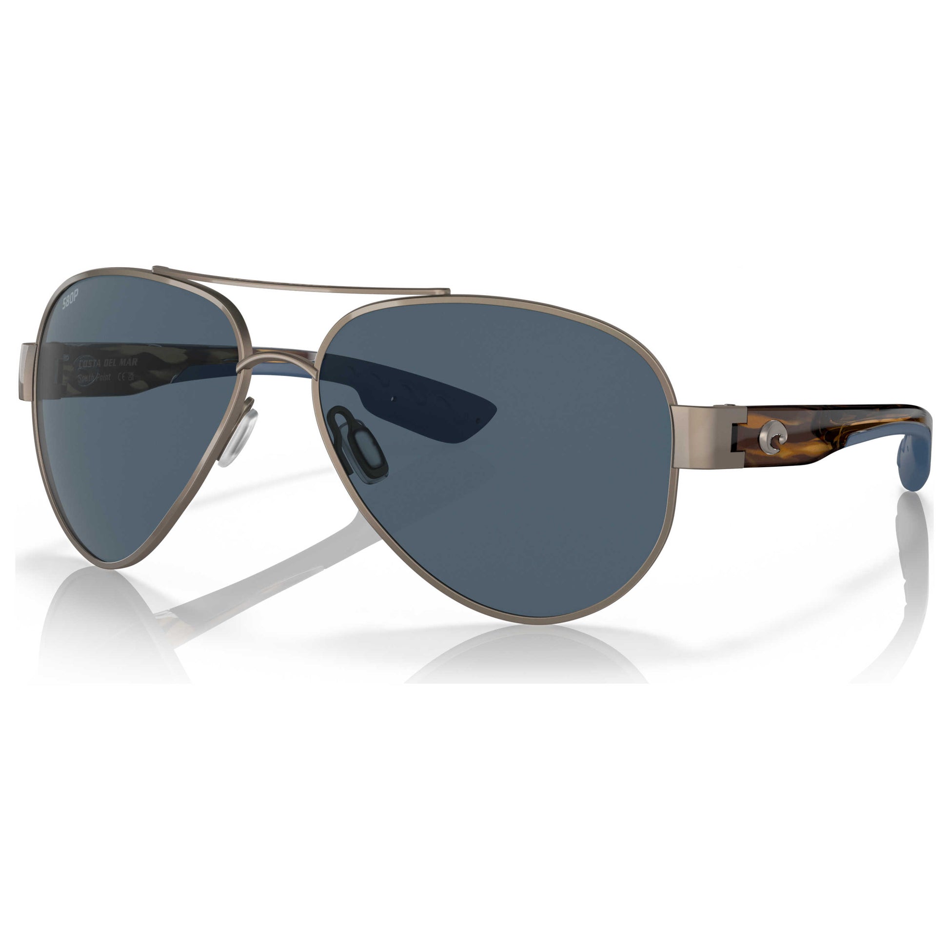 Front view of Costa del Mar South Point Unisex Sunglasses 6S4010-401038-59