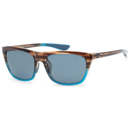 Front view of Costa del Mar Cheeca Men's Sunglasses 6S9005-900504-57