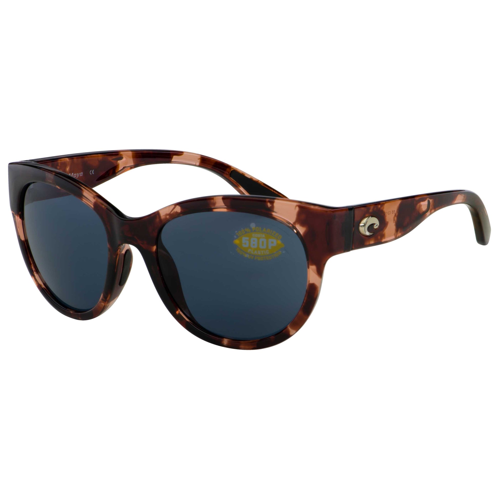 Front view of Costa del Mar Maya Unisex Sunglasses 6S9011-0255