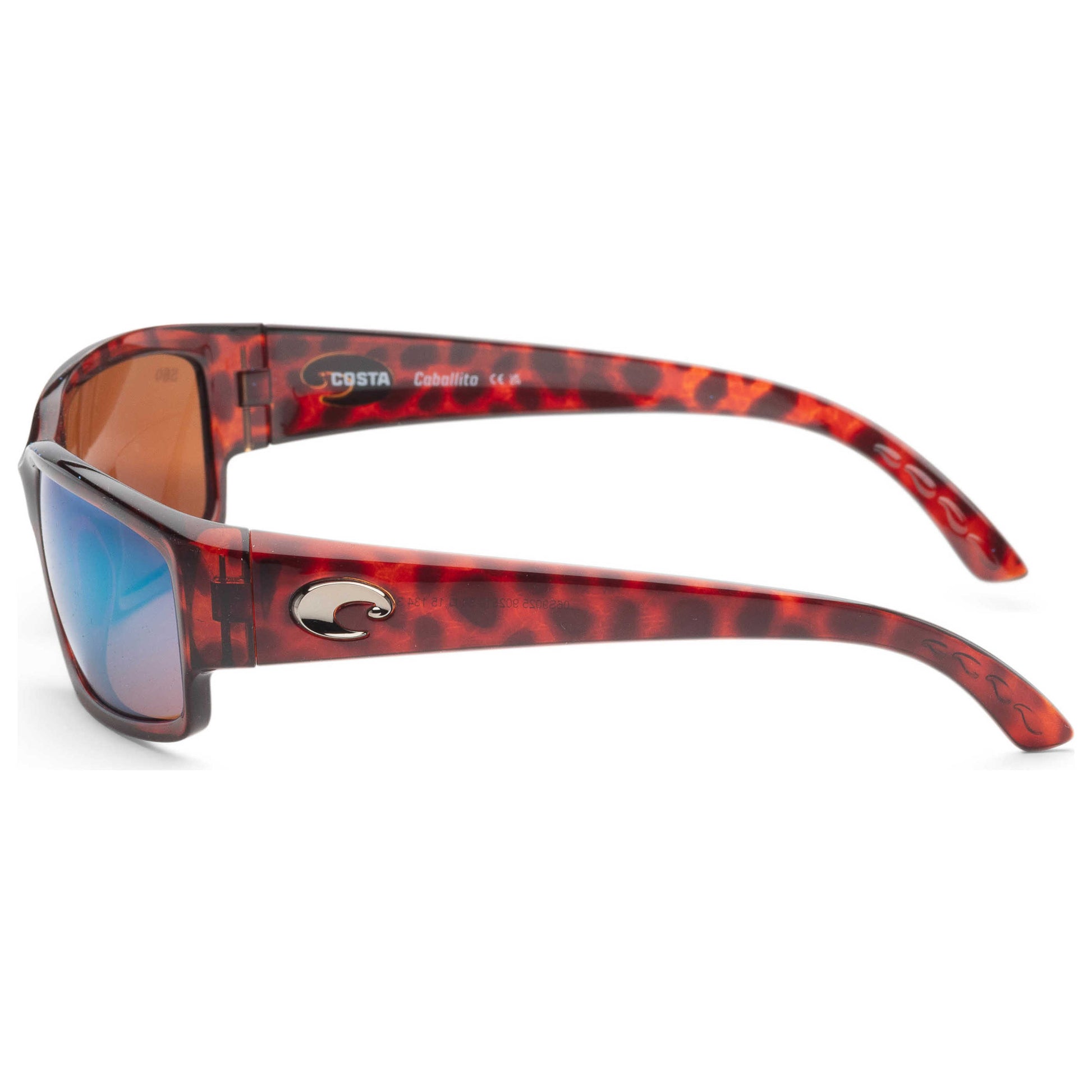 Left view of Costa del Mar Caballito Men's Sunglasses 6S9025-902512-59