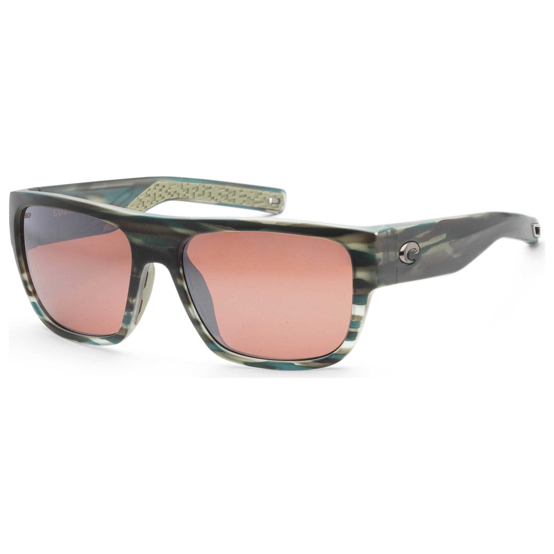 Front view of Costa del Mar Sampan Men's Sunglasses 6S9033-903314-60