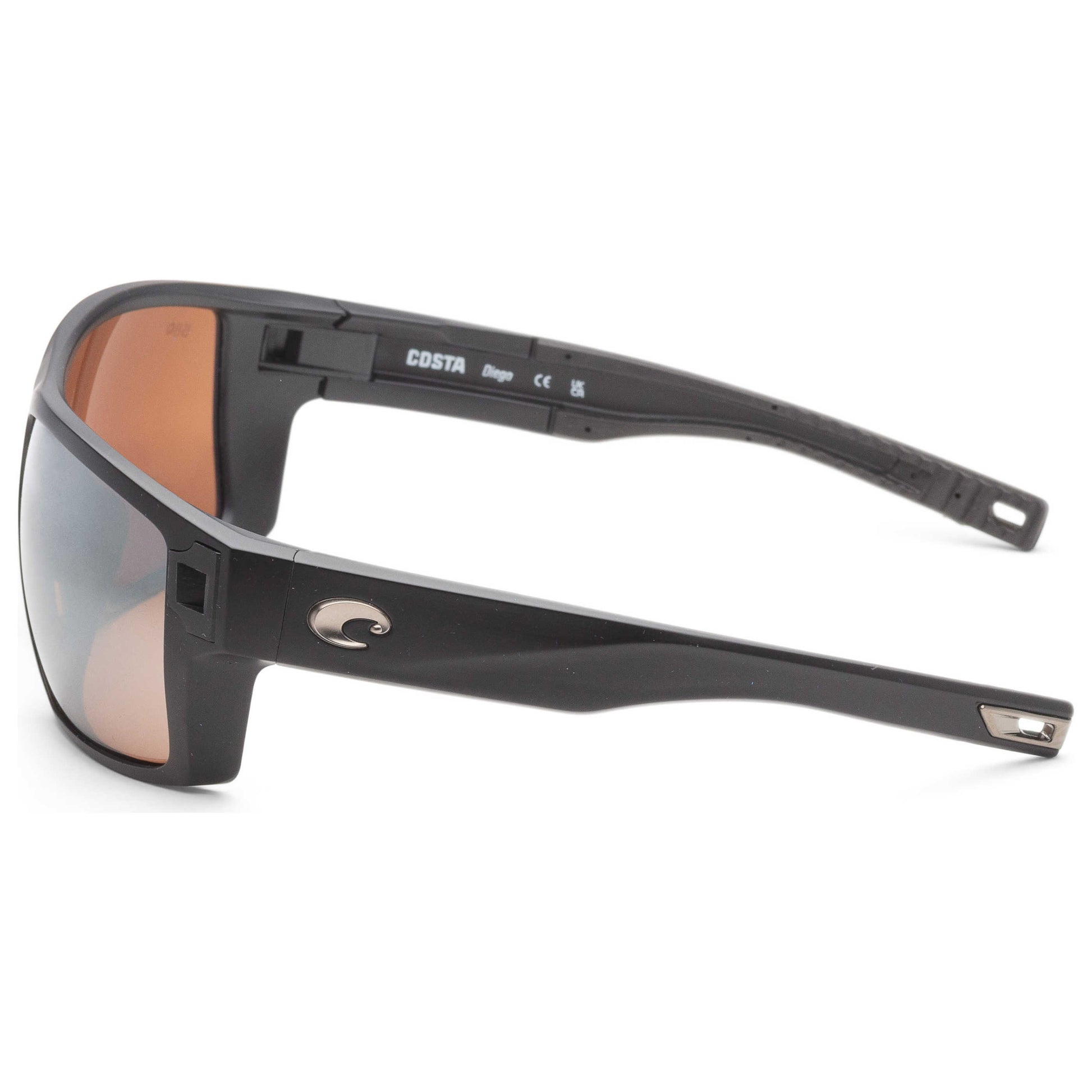 Left view of Costa del Mar Diego Men's Sunglasses 6S9034-903402-62