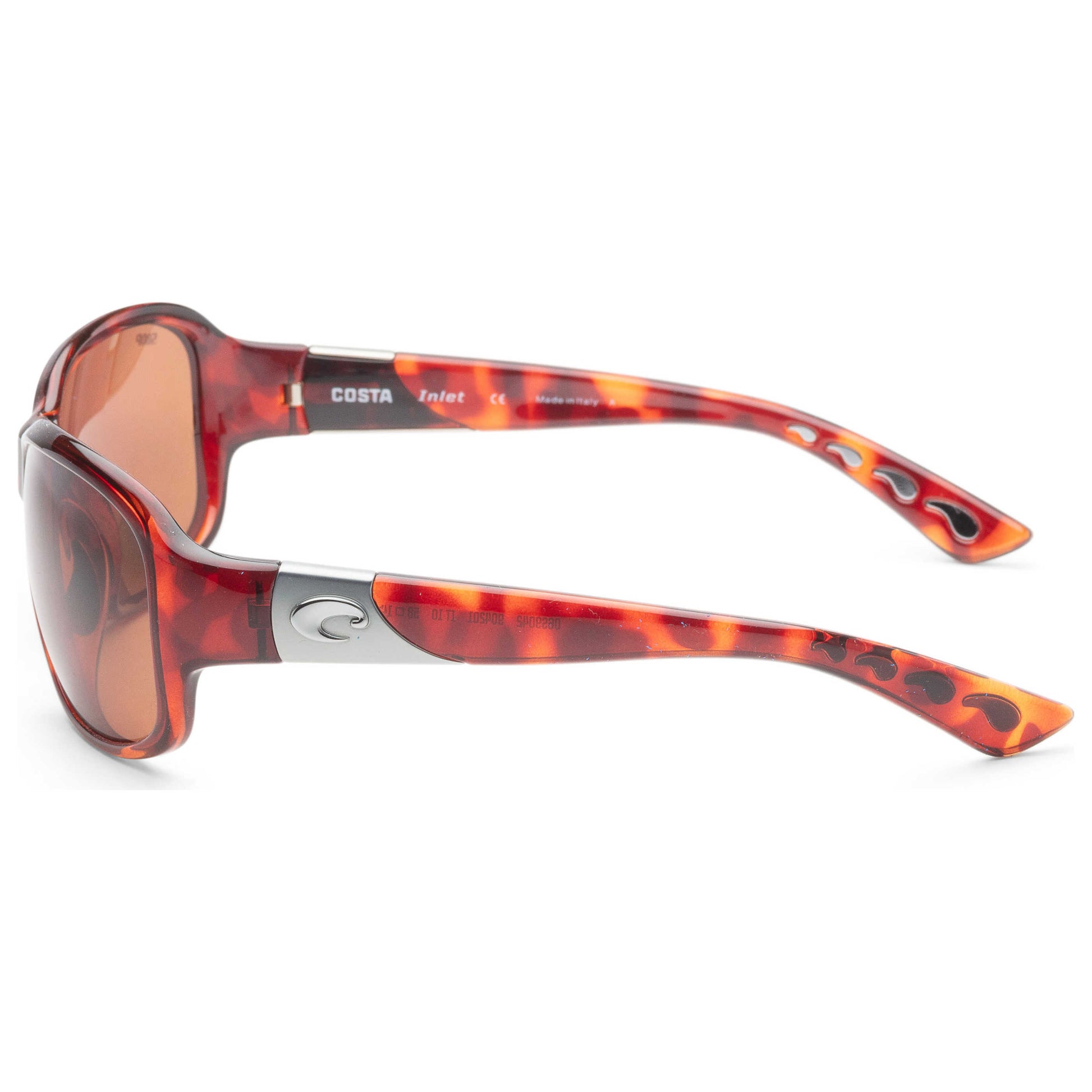 Left view of Costa del Mar Inlet Women's Sunglasses 6S9042-904201-58