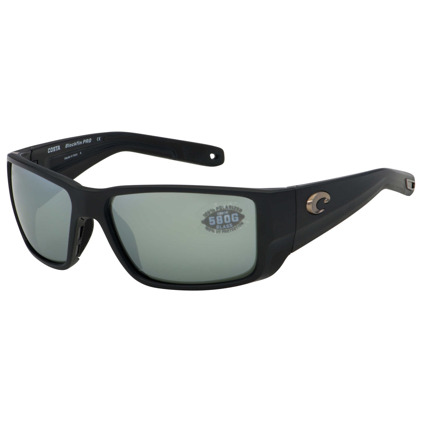 Front view of Costa del Mar Blackfin Pro Unisex Sunglasses 6S9078-0460