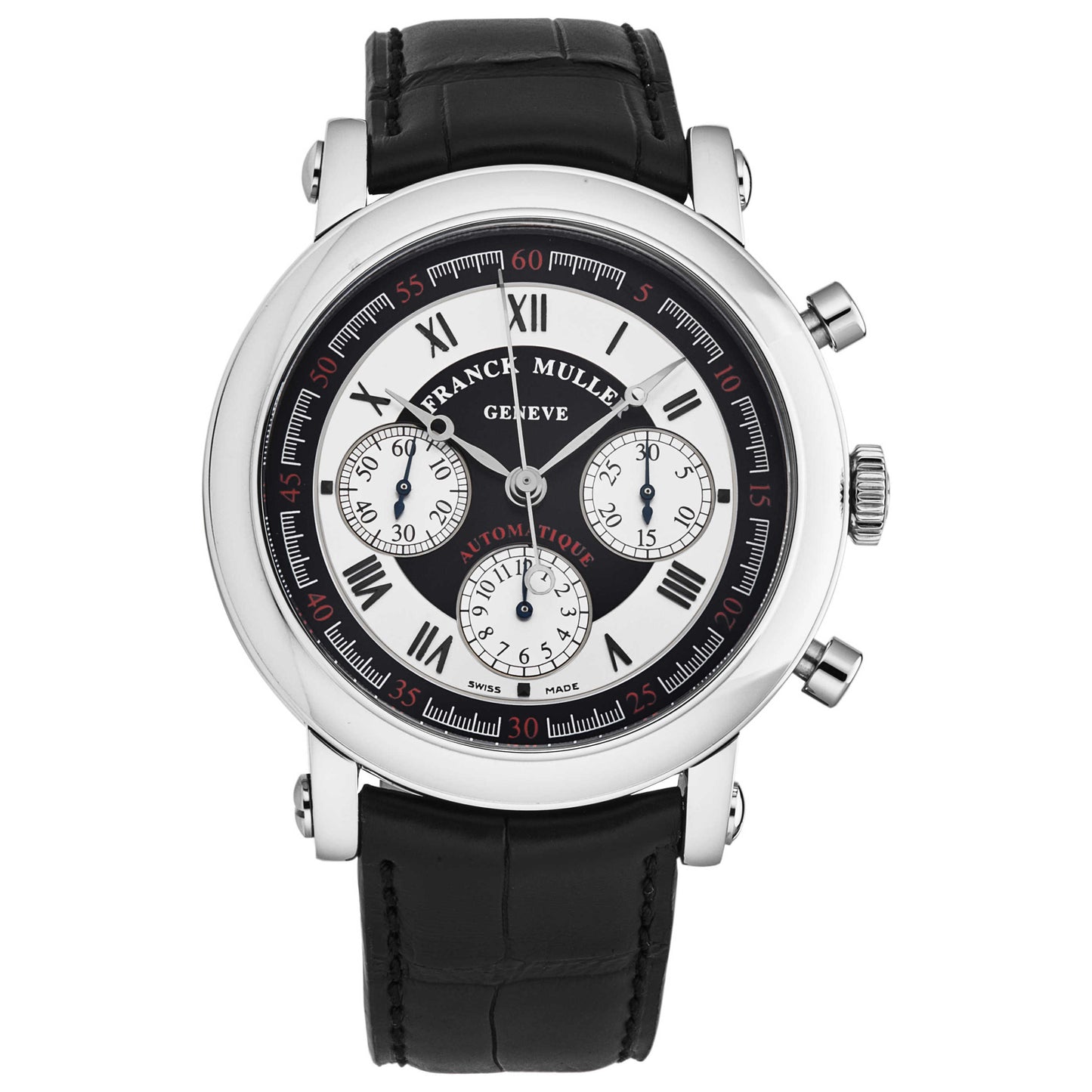 Front view of Franck Muller Freedom Men's Automatic Watch 7008CCATFOSV