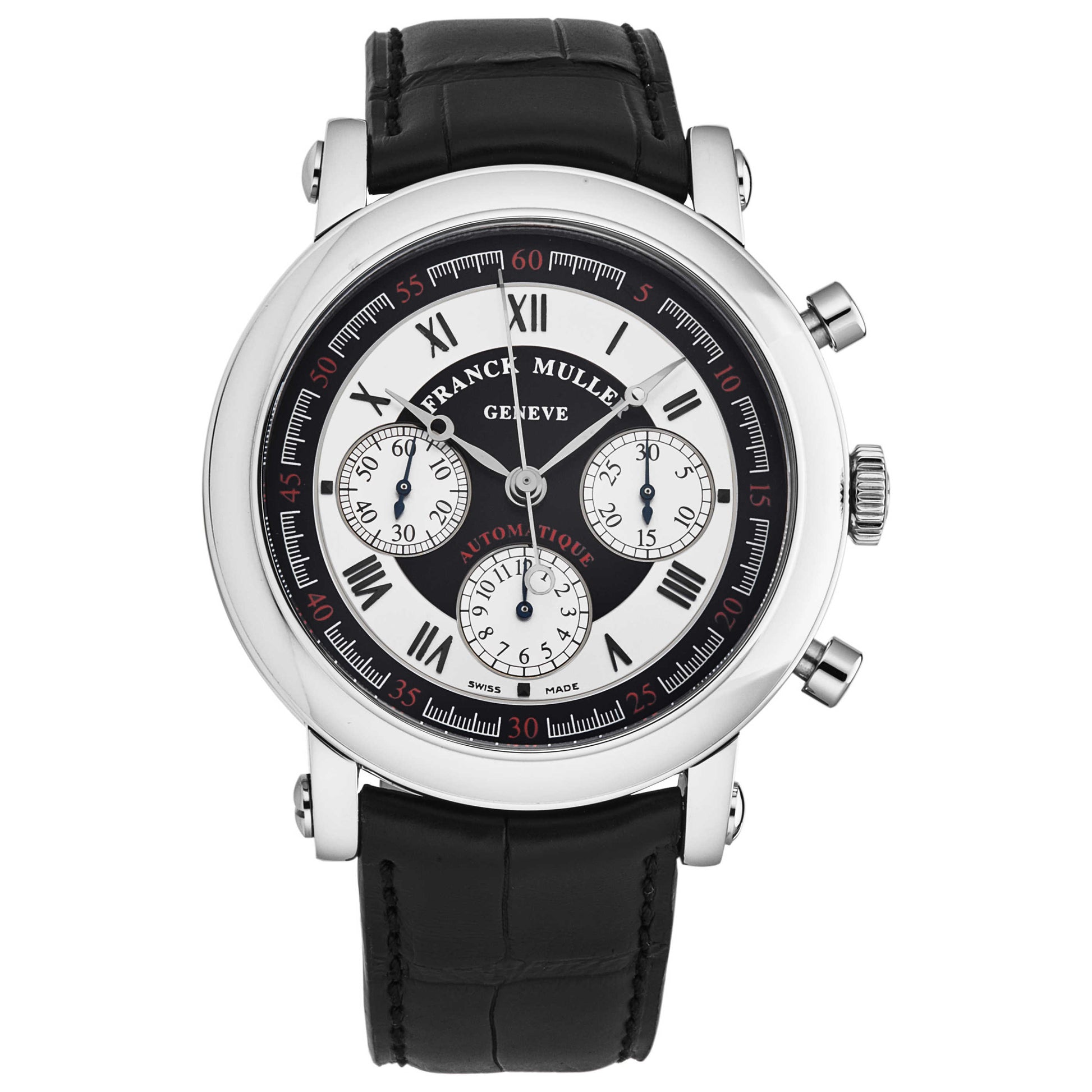 Front view of Franck Muller Freedom Men's Automatic Watch 7008CCATFOSV