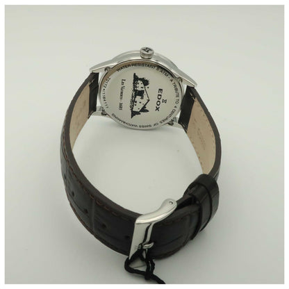 Edox Les Vauberts Men's Swiss Quartz (Battery-Powered) Watch 70172-3A-AIN-SD2 - Image #2