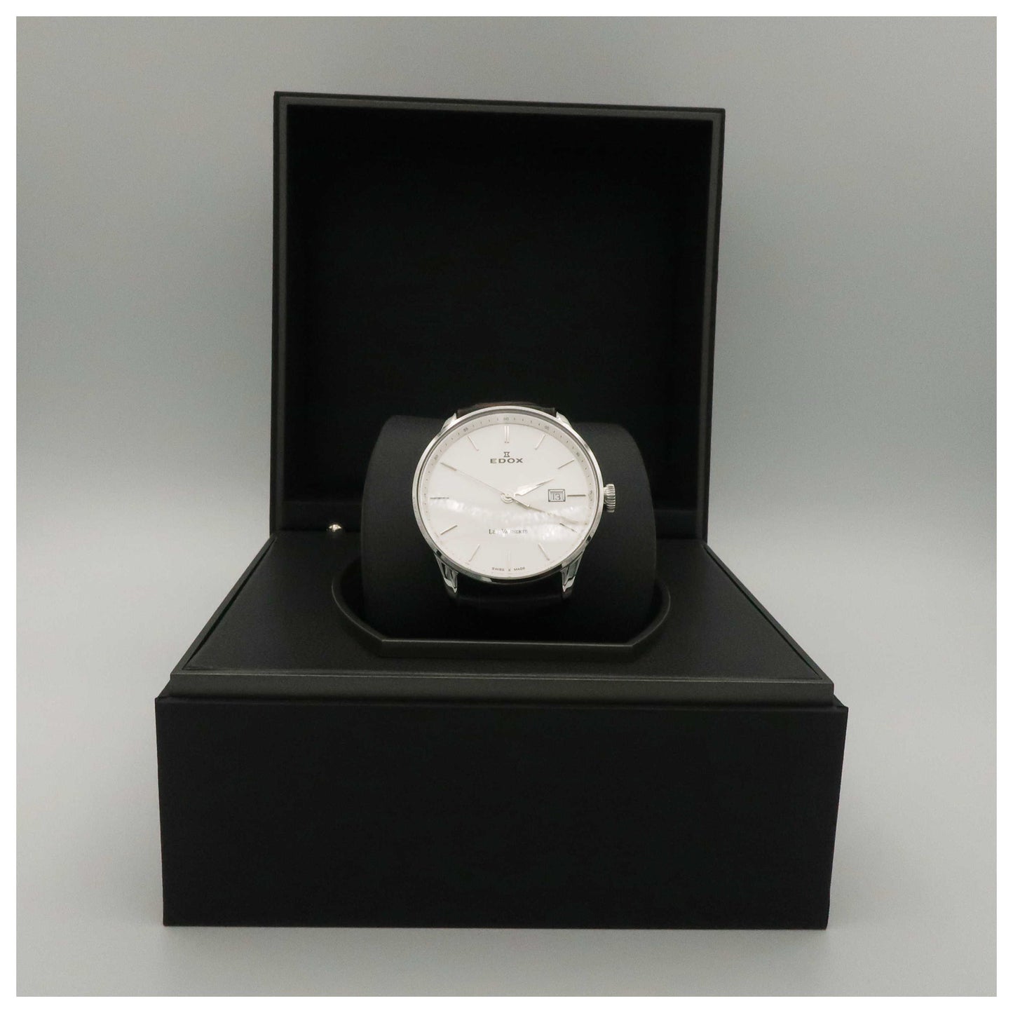 Edox Les Vauberts Men's Swiss Quartz (Battery-Powered) Watch 70172-3A-AIN-SD2 - Image #6