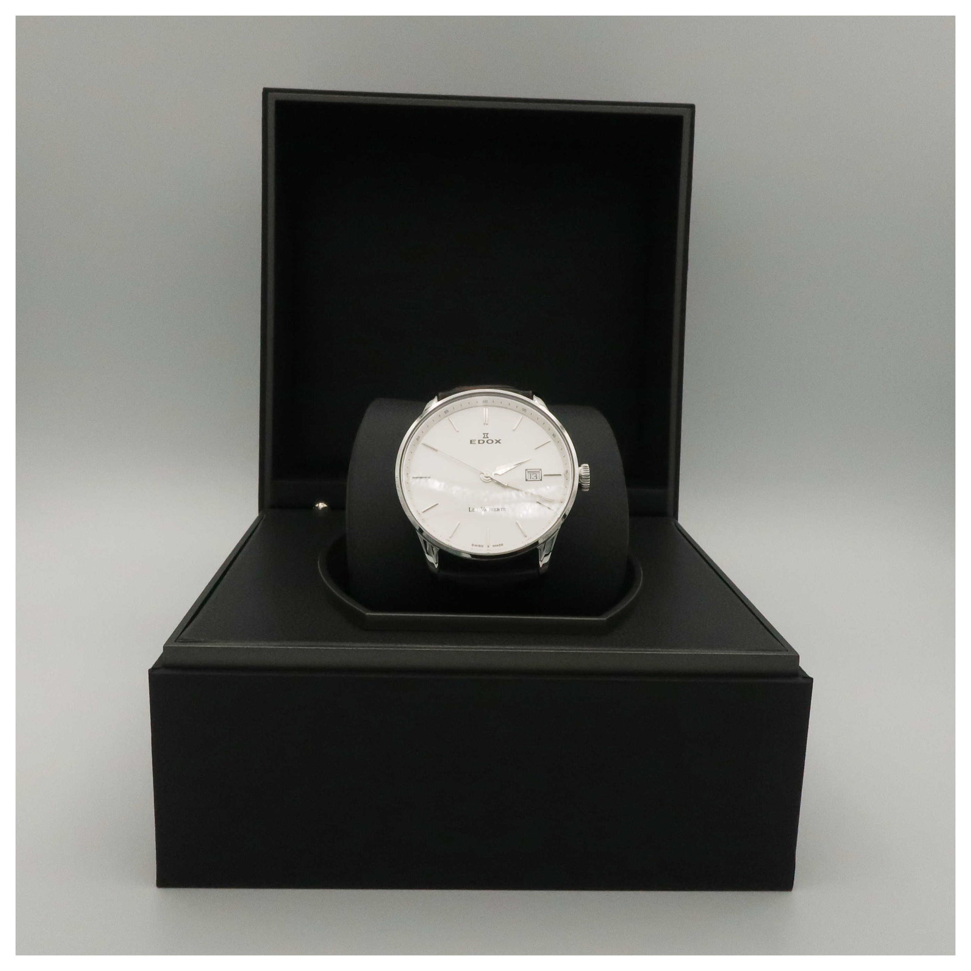Edox Les Vauberts Men's Swiss Quartz (Battery-Powered) Watch 70172-3A-AIN-SD2 - Image #6