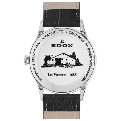 Edox Les Vauberts Men's Swiss Quartz (Battery-Powered) Watch 70172-3A-AIN - Image #2