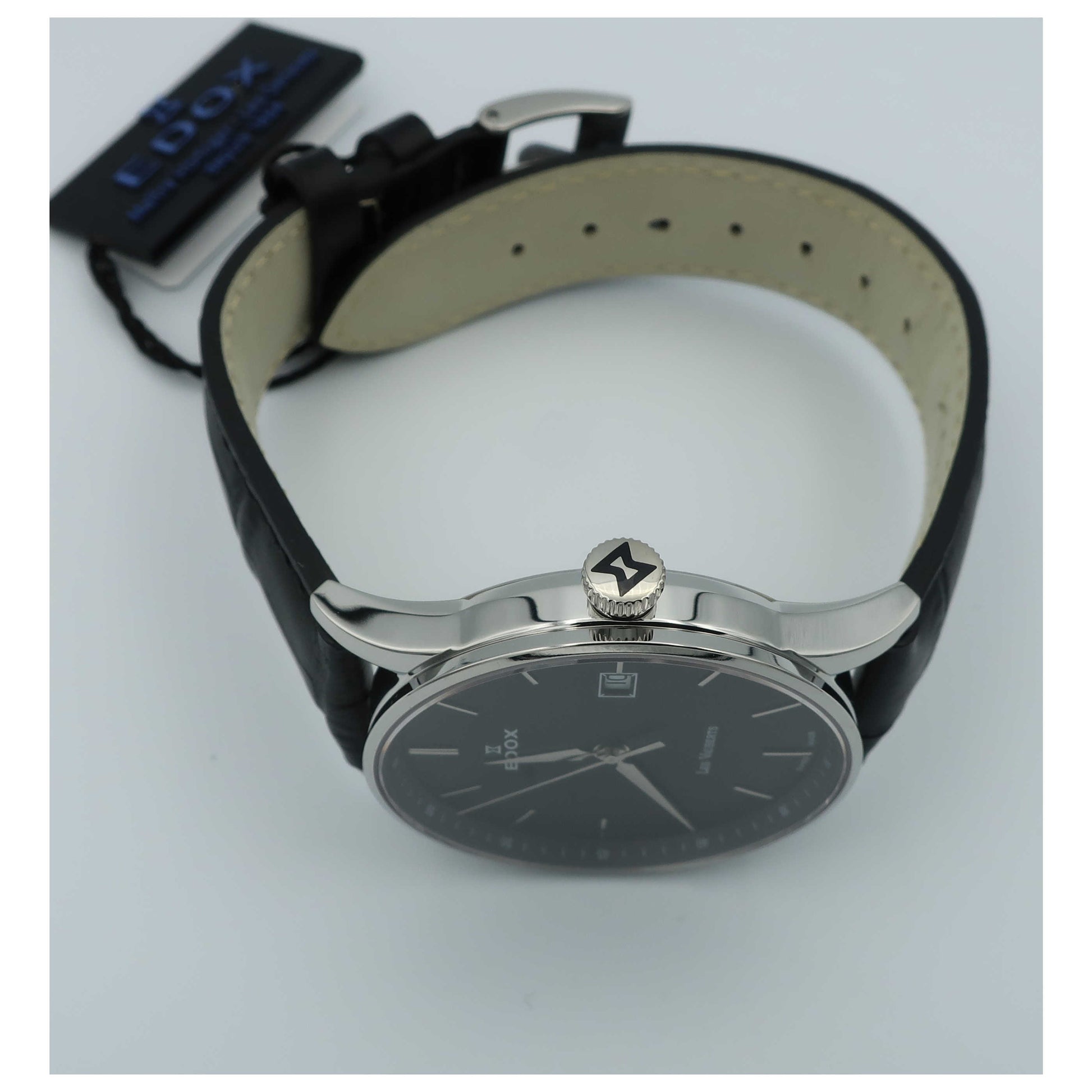 Edox Les Vauberts Men's Swiss Quartz (Battery-Powered) Watch 70172-3N-NIN-SD - Image #8