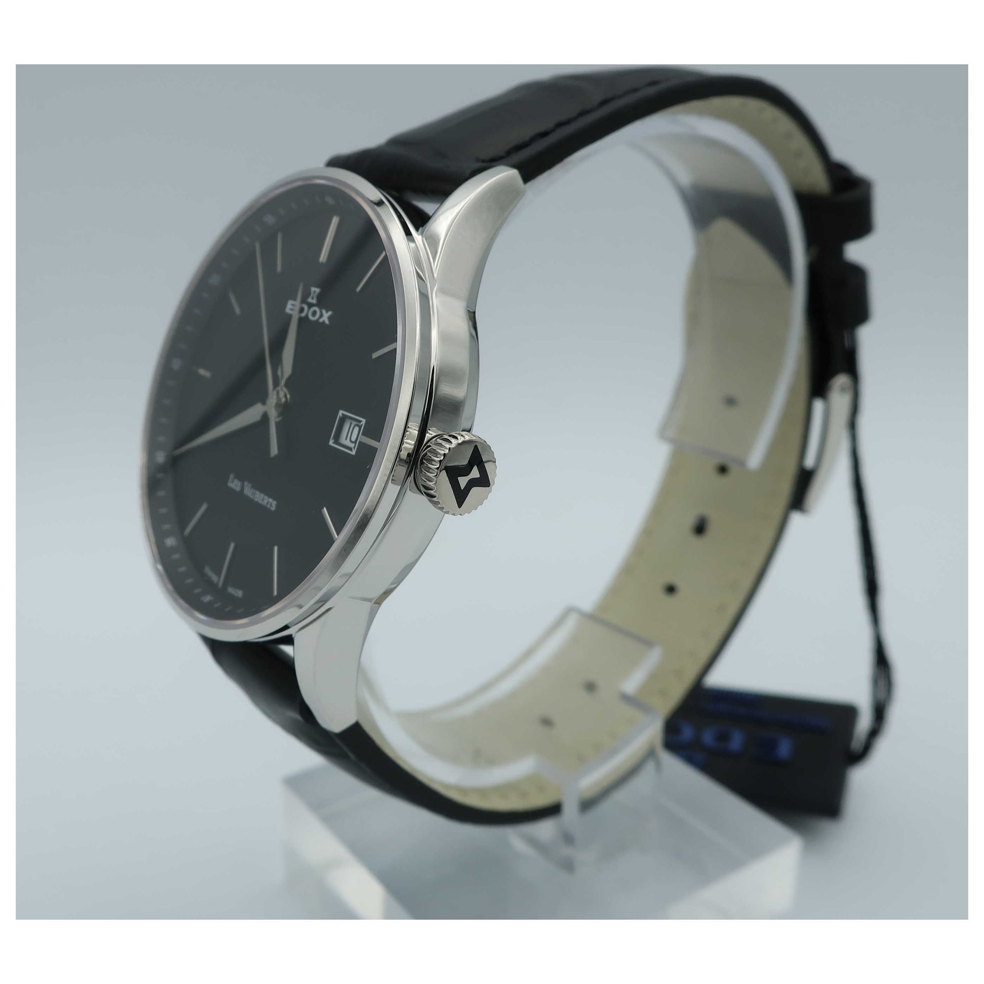 Edox Les Vauberts Men's Swiss Quartz (Battery-Powered) Watch 70172-3N-NIN-SD - Image #4