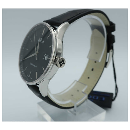 Edox Les Vauberts Men's Swiss Quartz (Battery-Powered) Watch 70172-3N-NIN-SD - Image #4