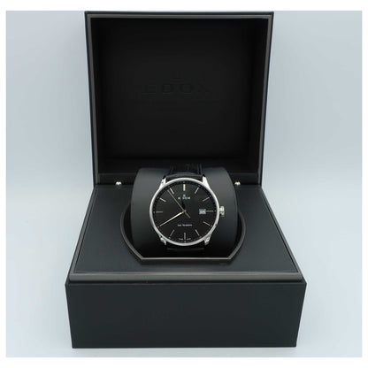 Edox Les Vauberts Men's Swiss Quartz (Battery-Powered) Watch 70172-3N-NIN-SD - Image #6