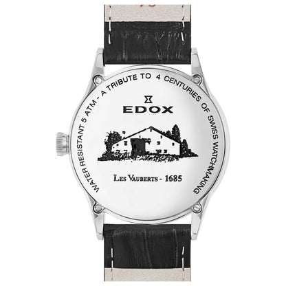 Edox Les Vauberts Men's Swiss Quartz (Battery-Powered) Watch 70172-3N-NIN - Image #2